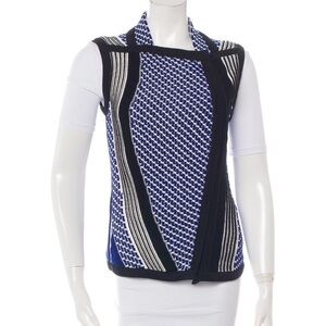 Ohne Titel Knit Sweater Zip up Vest